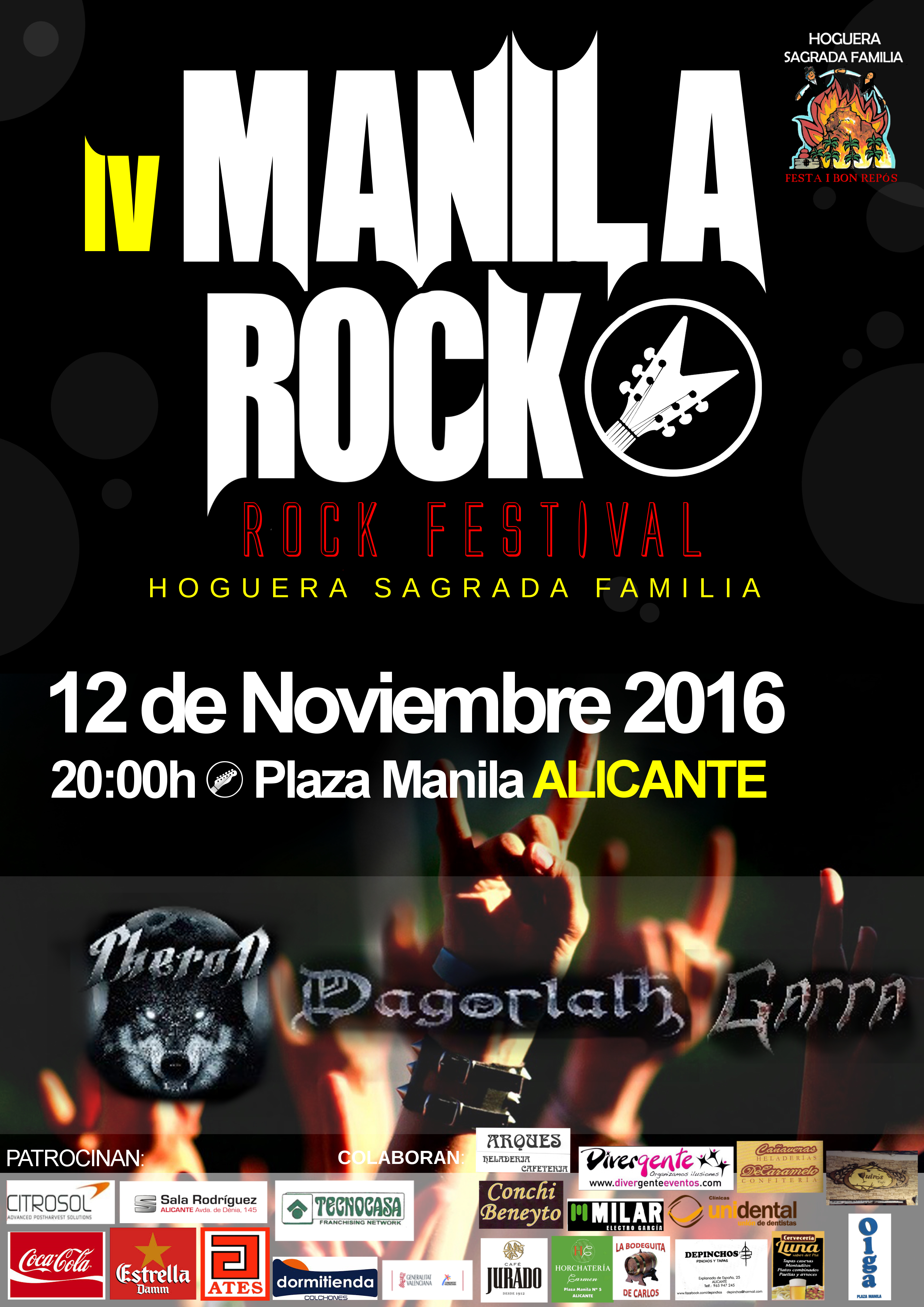 Unidental Alicante patrocinador de Manila Rock 2016